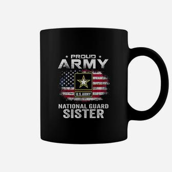 Proud Army National Guard Sister Coffee Mug | Crazezy CA