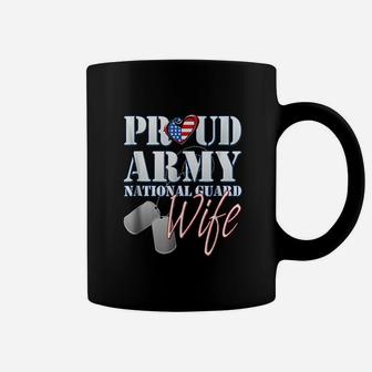 Proud Army National Guard Wife Coffee Mug | Crazezy CA