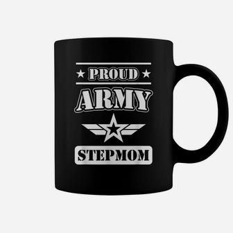 Proud Army Stepmom Army Mom Womens Mothers Day Coffee Mug | Crazezy CA