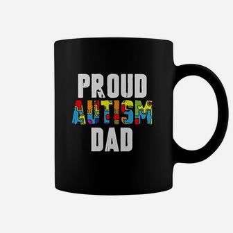 Proud Dad Awareness Dad Gifts For Him Coffee Mug | Crazezy