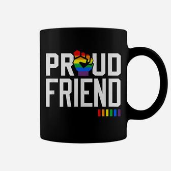 Proud Friend Gay Pride Month Lgbtq Coffee Mug | Crazezy