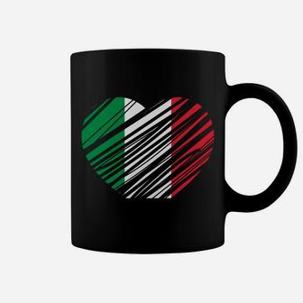 Proud Italian - Italia Design - Italian Heart - Love Italy Coffee Mug | Crazezy DE