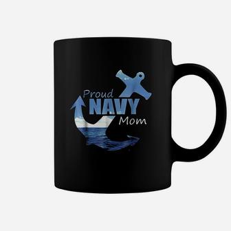 Proud Navy Mom Best Mother Gift For Coming Home Coffee Mug | Crazezy