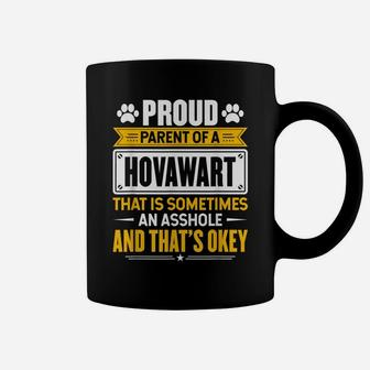 Proud Parent Of A Hovawart Funny Dog Owner Mom & Dad Coffee Mug | Crazezy