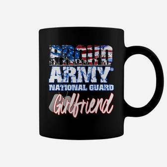 Proud Patriotic Army National Guard Girlfriend Usa Flag Coffee Mug | Crazezy UK