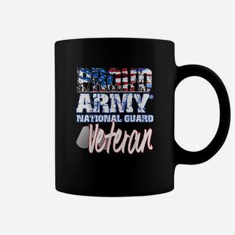 Proud Patriotic Army National Guard Veteran Usa Flag Coffee Mug | Crazezy