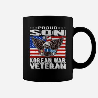 Proud Son Of Korean War Veteran - Military Vet's Child Gift Coffee Mug | Crazezy CA
