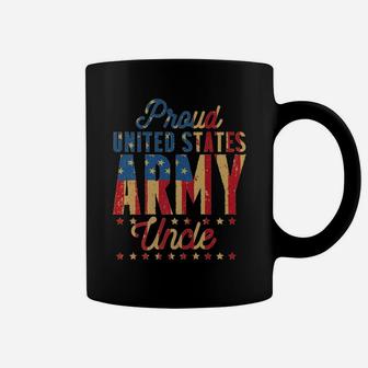 Proud United States Army Uncle Shirt - Army Uncle Apparel Co Coffee Mug | Crazezy
