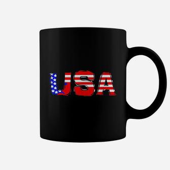 Proud USA American Flag Gift For Americans Coffee Mug - Seseable