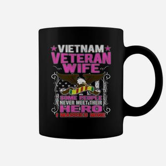 Proud Vietnam Veteran Wife - Military Veteran's Spouse Gifts Coffee Mug | Crazezy AU