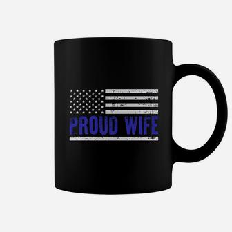 Proud Wife American Flag Coffee Mug - Thegiftio UK