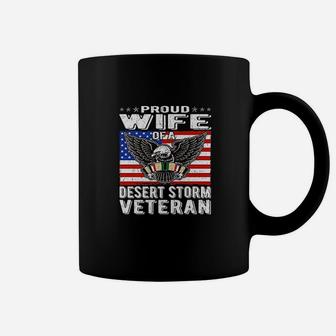 Proud Wife Of Desert Storm Veteran Coffee Mug | Crazezy DE