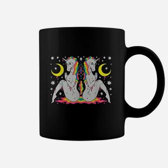 Psychedelic Abstract Art Hippie Coffee Mug - Thegiftio UK