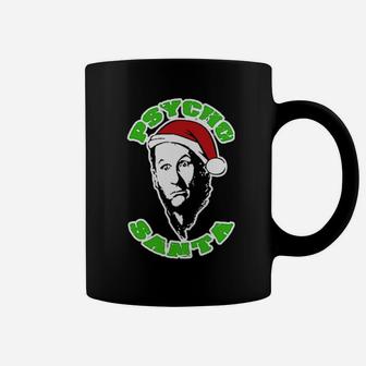 Psycho Santa Print Coffee Mug - Monsterry