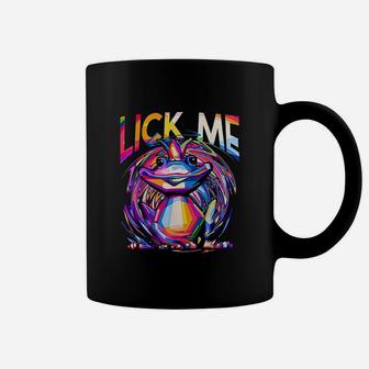 Psytrance Acid Trippy Frog Coffee Mug | Crazezy