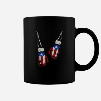 Puerto Rican Puerto Rico Boxing Gloves Flag Coffee Mug - Thegiftio UK