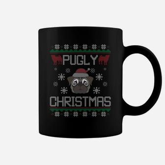 Pugly Christmas Ba Ham Pug Ugly Christmas Sweater Dog Gift Sweatshirt Coffee Mug | Crazezy DE