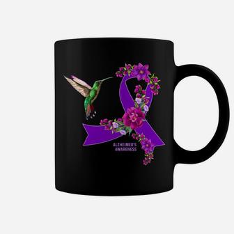 Purple Alzheimer's Awareness Sweatshirt Coffee Mug | Crazezy AU