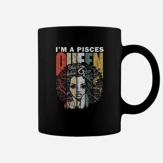 Queen Pisces Gifts For Women February March Bday Coffee Mug | Crazezy CA