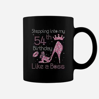 Queen Stepping Into My 54Th Birthday Like A Boss Born 1967 Coffee Mug | Crazezy UK