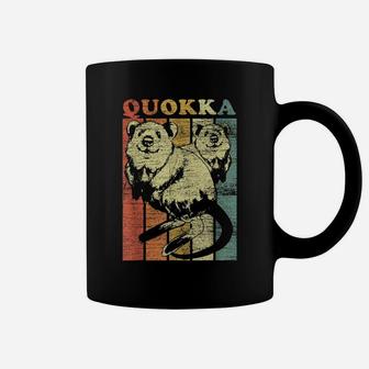 Quokka Kangaroo Australia Outback Retro Vintage Coffee Mug | Crazezy
