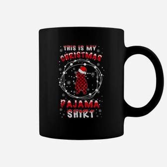 Rabbits Lover Funny Santa Hat Christmas Pyjama Saying Gift I Coffee Mug | Crazezy