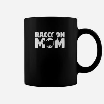 Raccoon Mom Raccoon Lover Gift For Mother Animal Coffee Mug | Crazezy CA