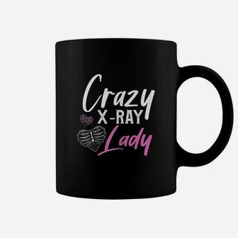 Rad Tech Funny Crazy Xray Lady Radiology Gift Coffee Mug | Crazezy
