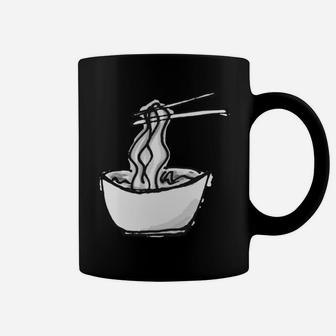 Ramen Life Funny Graphic Noodles Soup Lovers Coffee Mug | Crazezy UK
