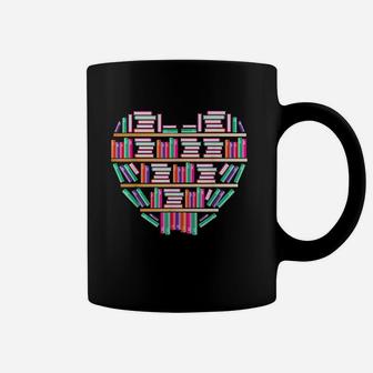 Reading Club Librarian Library Love Heart Coffee Mug | Crazezy CA