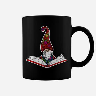 Reading Library Gnome Read Books Lover Reader Teacher Gift Coffee Mug | Crazezy