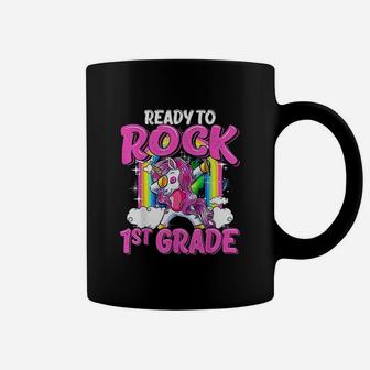 Ready To Rock 1St Grade Dabbing Unicorn Coffee Mug | Crazezy DE