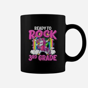 Ready To Rock 3Rd Grade Dabbing Unicorn Back To School Coffee Mug | Crazezy UK
