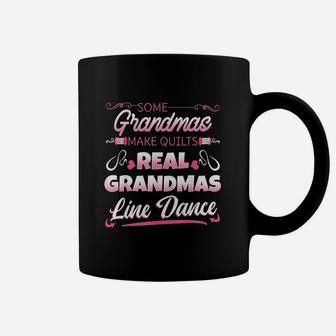 Real Grandmas Line Dance Sewing Dancing Grandmother Coffee Mug | Crazezy