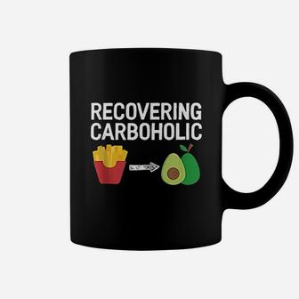 Recovering Carboholic Keto Ketogenic Coffee Mug | Crazezy CA