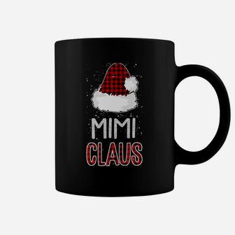 Red Plaid Mimi Claus - Matching Family Funny Christmas Gift Coffee Mug | Crazezy UK