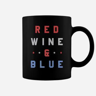 Red Wine Blue Funny America Coffee Mug - Thegiftio UK