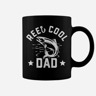 Reel Cool Dad Shirt Funny Fishing Fathers Day Gift Coffee Mug | Crazezy