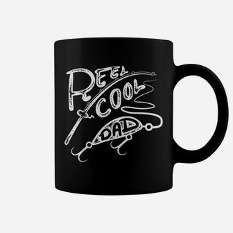 Reel Cool Dad With Fathers Who Love Fish Coffee Mug | Crazezy CA