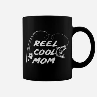 Reel Cool Mom Fishing Father's Day Gift For Women Coffee Mug | Crazezy DE