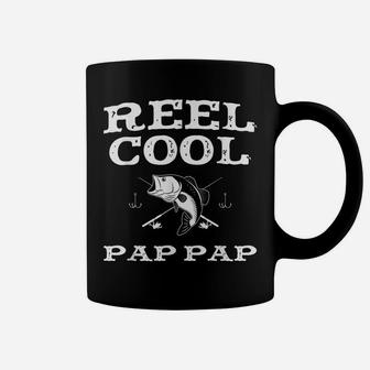 Reel Cool Pap Pap Fishing Father's Day Funny Gift Christmas Coffee Mug | Crazezy