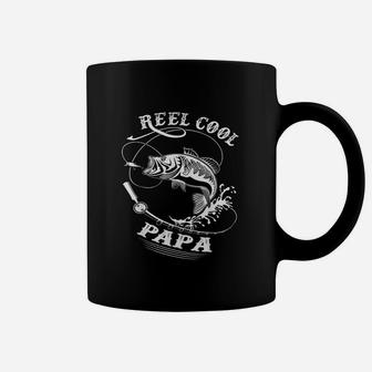 Reel Cool Papa For Fishing Nature Lovers Coffee Mug | Crazezy