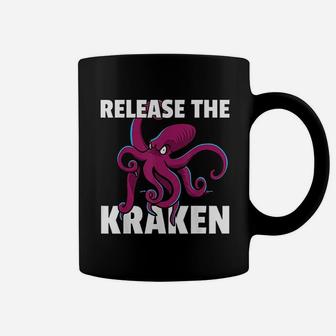 Release The Kraken Squid Lover Coffee Mug | Crazezy DE