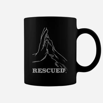 Rescued Is My Favorite Breed Animal Shelter Rescue Dogs Sweatshirt Coffee Mug | Crazezy DE