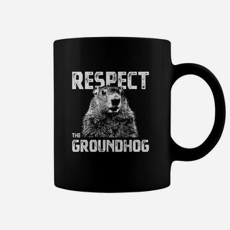 Respect The Groundhog Coffee Mug - Thegiftio