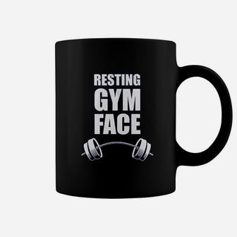 Resting Gym Face Coffee Mug | Crazezy