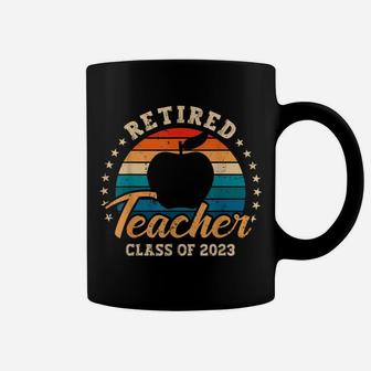 Retirement Gifts For Teacher Men Women Retired Teacher 2023 Coffee Mug | Crazezy DE