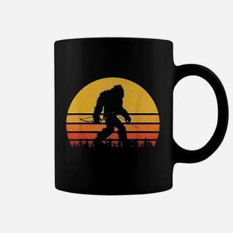 Retro Bigfoot Archery Sasquatch Coffee Mug - Thegiftio UK