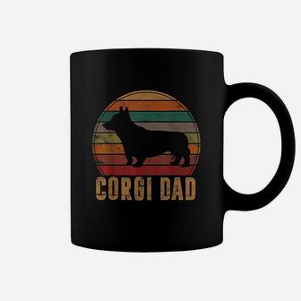 Retro Corgi Dad Gift Dog Owner Pet Welsh Corgi Father Coffee Mug | Crazezy CA