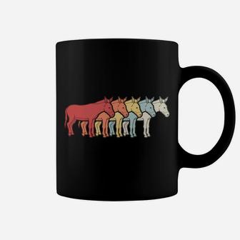 Retro Farm Animal Donkey Lover Farmer Donkey Coffee Mug | Crazezy